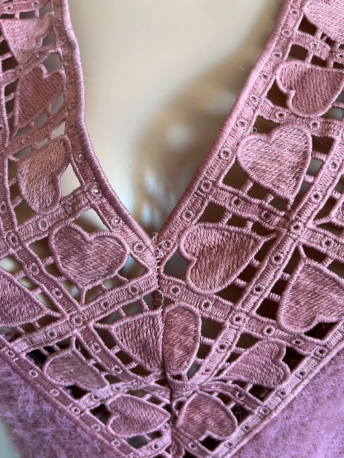 roze trui-jurk met cocooning-effect, ultra trendy 💕 – photo 2